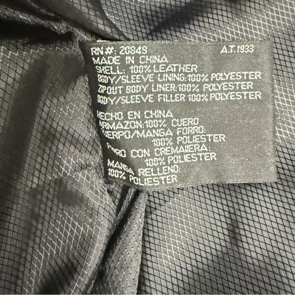 Phase Two Leather Jacket Size M - Picture 5 of 5